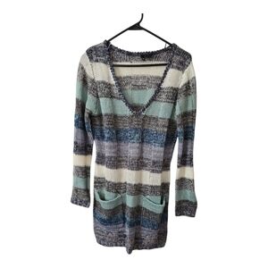 Ultra Flirt Multicolor V-Neck Sweater